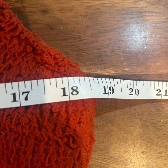 Patagonia NWOT Los Gatos burnt orange fleece Sherpa zip up vest women’s medium - Picture 8 of 9